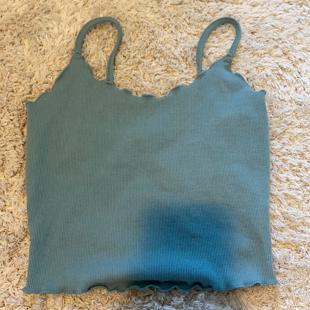 Shein Lettuce Edge Tank Top